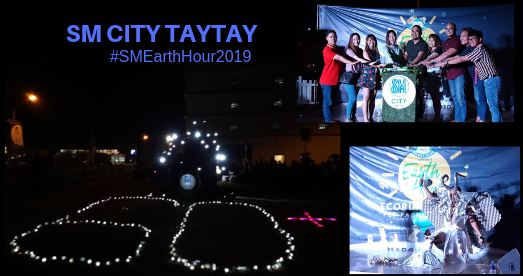 SM City Taytay Earth Hour 2019