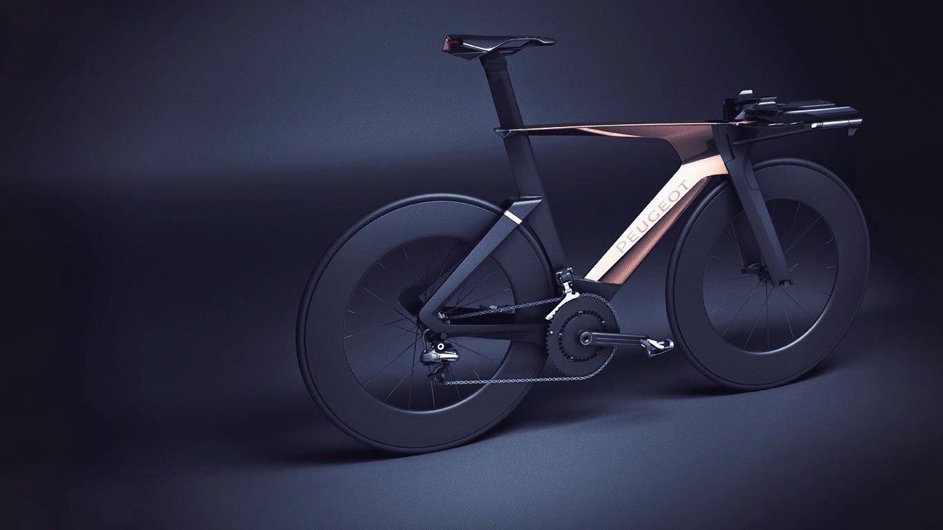 Peugeot Onyx Concept Bike by DesignLab Tri Bikes