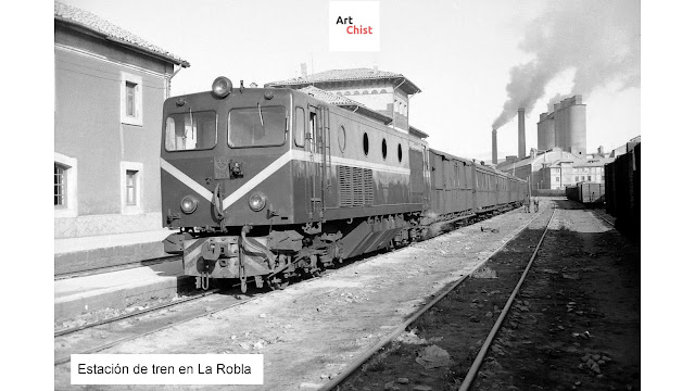 Fotos antiguas de La Robla  León  España  Cementos + Térmica + Hullero Vasco Leonesa