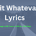 Wit Whateva Lyrics - Rooga x JHE Travv x JHE Al x JHE Devo