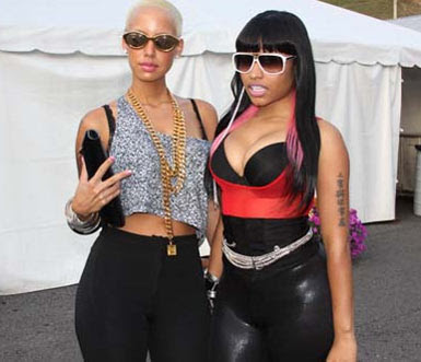 Amber Rose and Nicki Minaj