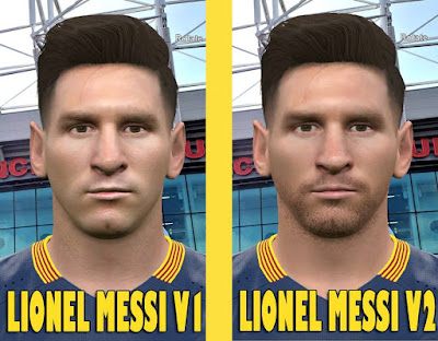 PES 2016 Lionel Messi Facepack by Alief
