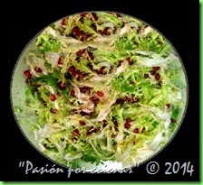 ENSALADA DE ESCAROLA Y GRANADA