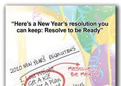 Make a resolution you can keep: Resolve to be Ready in 2010