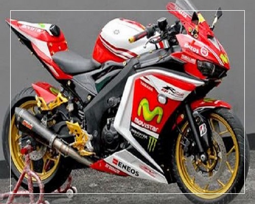 Top modifikasi yamaha r15 warna merah