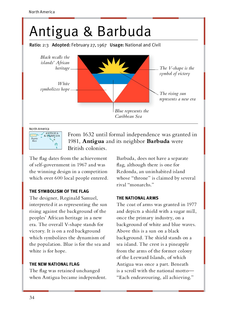 Antigua & Barbuda flag