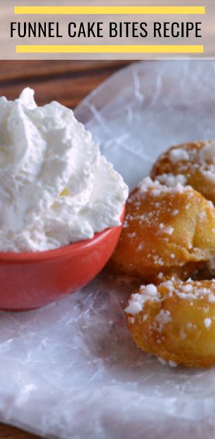 Funnel Cake Bites Recipe