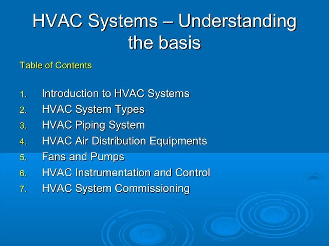 Important Basics on HVAC Systems - PDF