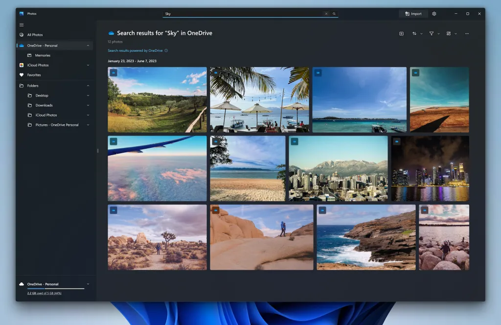 L'app Foto di Windows 11 ottiene la sfocatura dello sfondo e altro ancora