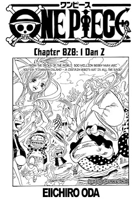 One Piece chapter 828 - Satu dan dua  Good Gembel blogspot