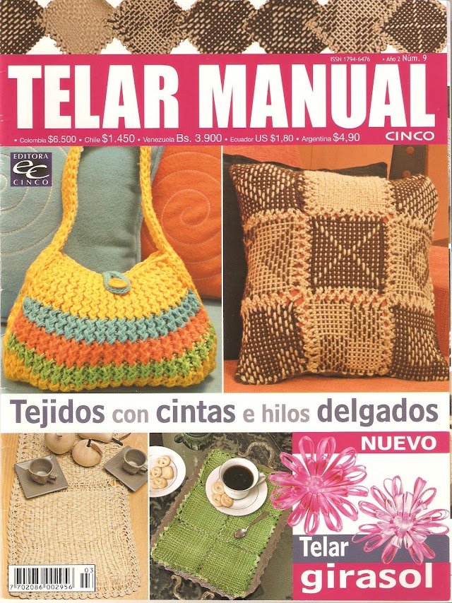 Tear Manual N°9  -Tramas com fitas e fios 