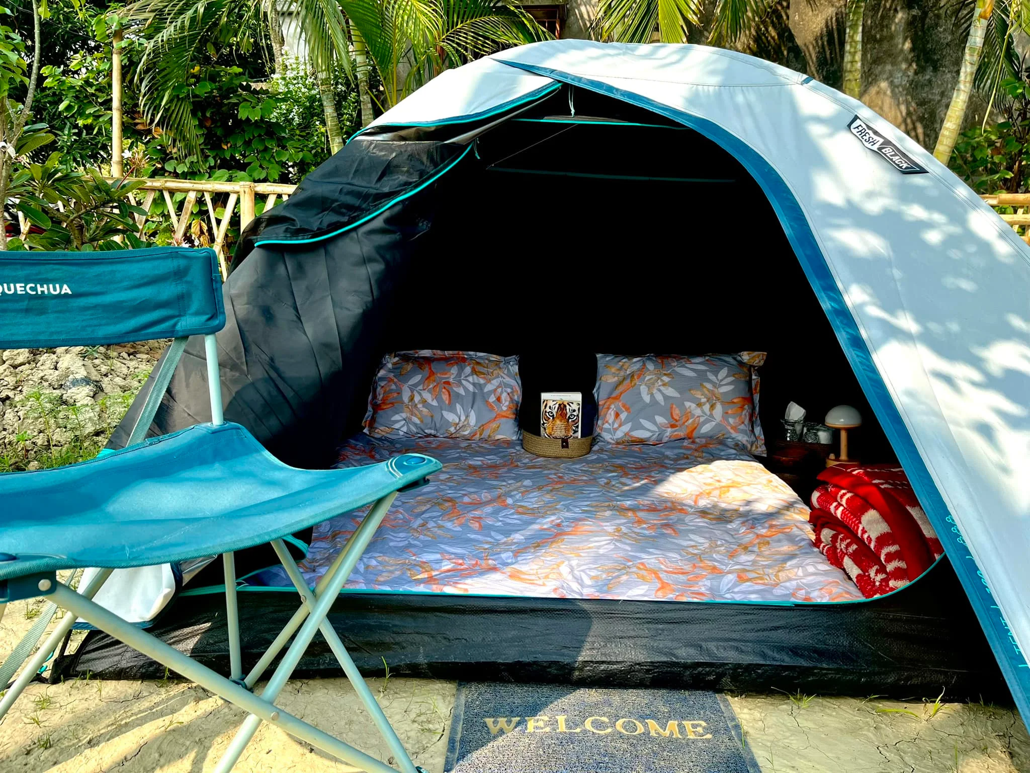 tent camping in sundarban