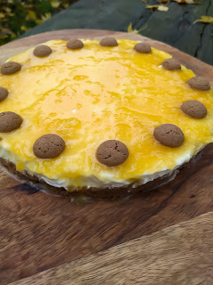 No bake cheesecake met kruidnoten recept