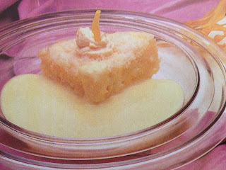 Bizcocho de pomelo con crema