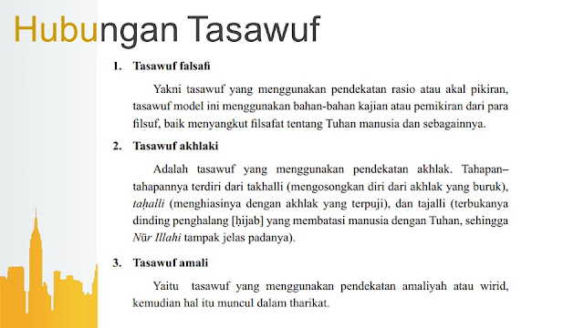 PengertianTasawuf, Nama-Nama Tasawuf, Peranan Tasawuf