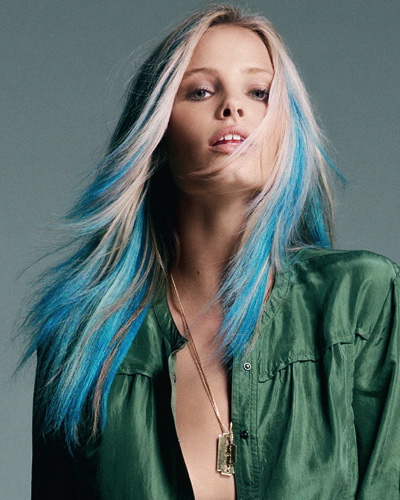 Of the Fashion...: Pastel Hair Color