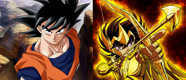 Dragon Ball Vs Cavaleiros Do Zodiaco - DRAGON BALL VS CAVALEIROS DO ZODÍACO Niggas Pinterest