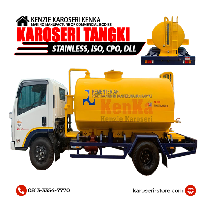 PEMBUAT TANGKI VACUUM TRUCK