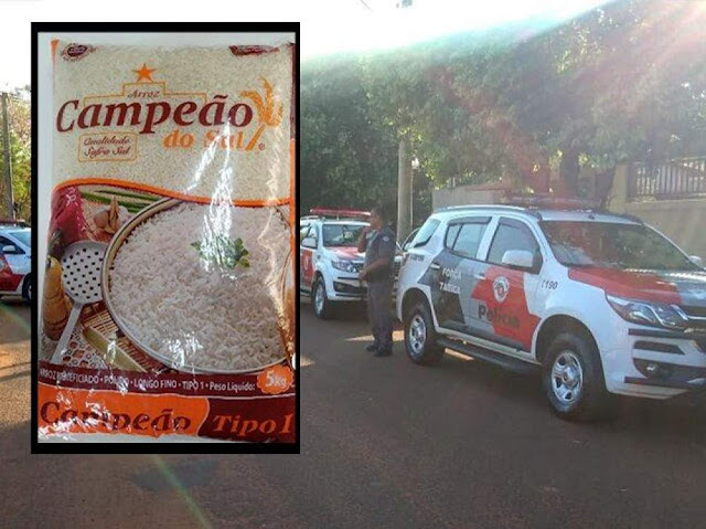 Avó denúncia o próprio neto após flagrá-lo furtando pacote de arroz  -  Adamantina Notìcias