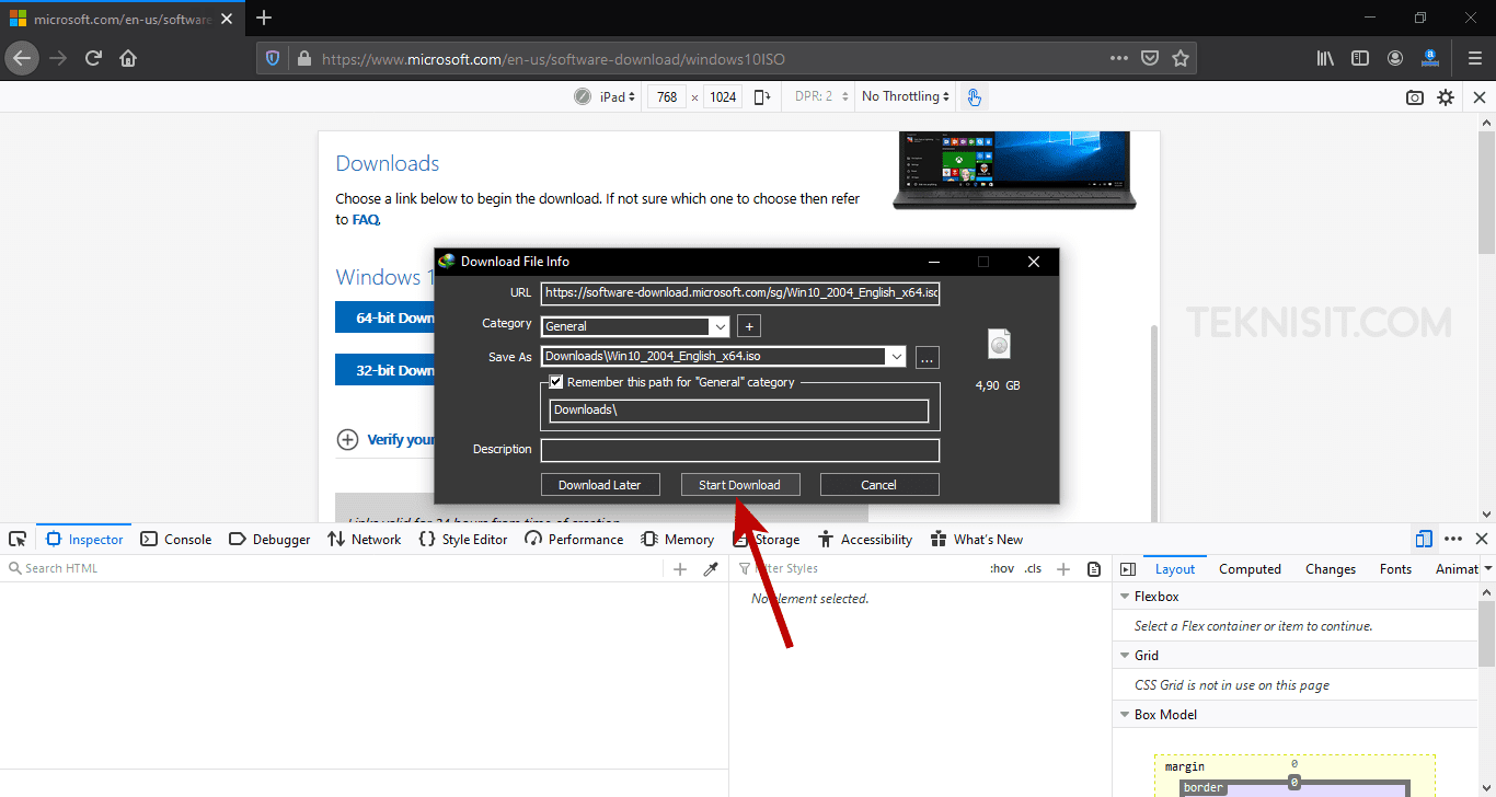 Cara Download Windows 10 Original Gratis - TeknisIT.com