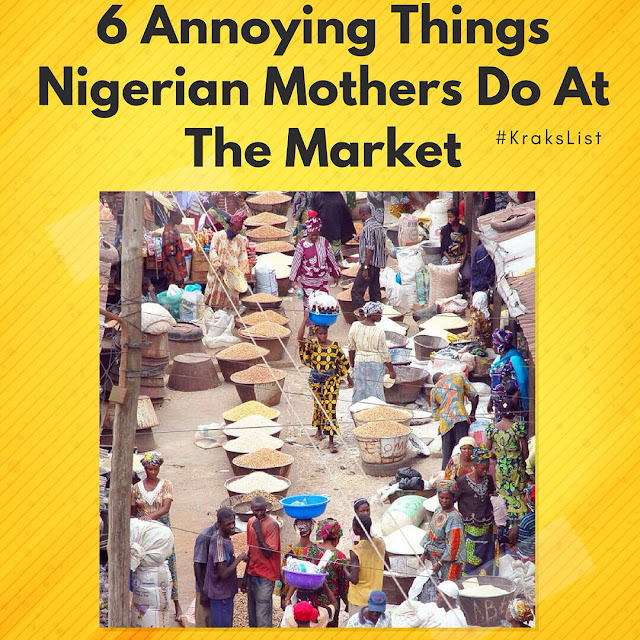 6 More Things Nigerian Moms do in the Market that some of us dislike - Photos