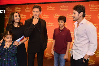 Mahesh Babu Madame Wax Statue Launch at AMB Theatre