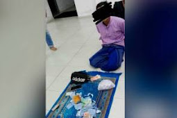 ASTAGHFIRULLAH!!! Lelaki Kemboja 'kantoi' curi duit tabung masjid
