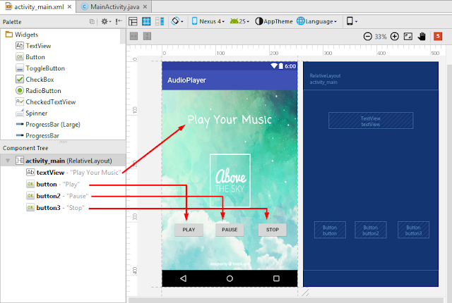 Cara Membuat Aplikasi Audio Player Keren Dengan Android Studio