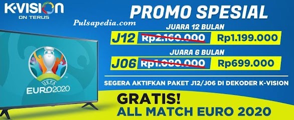 Cara Mengaktifkan Paket Euro 2020 K-Vision