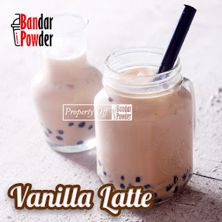 jual bubuk vanilla latte kemasan 500gr premium berkualitas