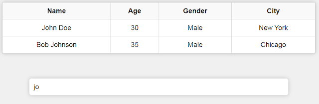 How To Create a Table Search Bar with JavaScript