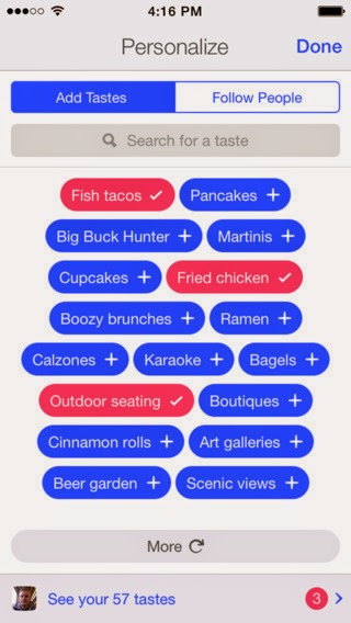 Foursquare per iPhone e iPad