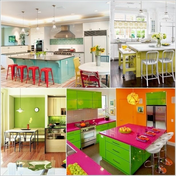 Colorful Kitchen Designs