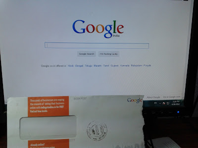 Letter from google india