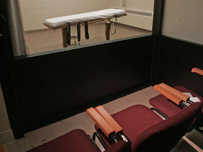 Ohio's death chamber and witness room