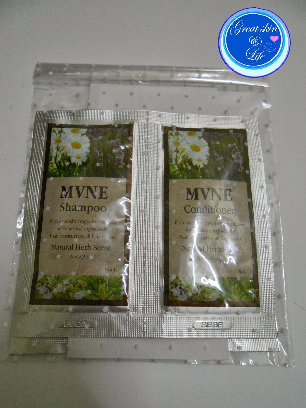 MVNE SHAMPOO AND CONDITIONER