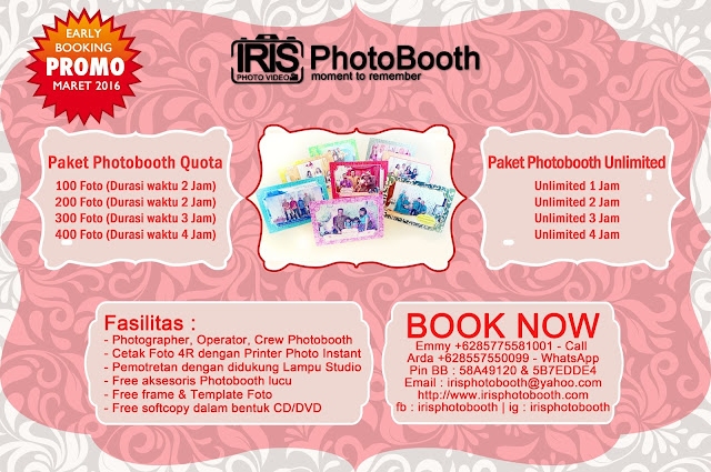  paket promo early booking photobooth