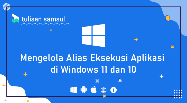 Cara mengaktifkan atau mematikan Alias Eksekusi Aplikasi di Windows 11 dan 10