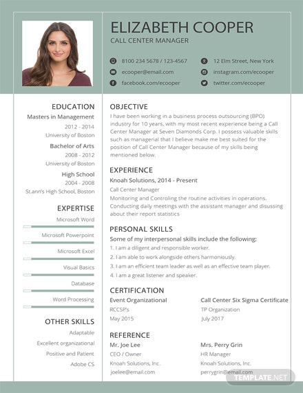 contoh template CV kreatif