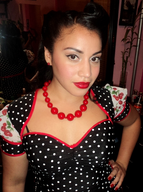 vintage pinup makeup. Vintage Pinup Girl Makeup;