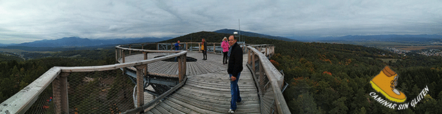 Panorámica desde el Mirador de Kúpele Bojnice Eslovaquia