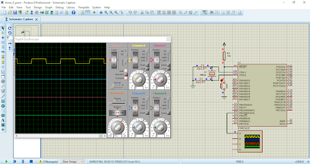 Using output compare unit of timer/counter 0 to in ATMega32 generate a fast PWM signal