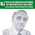 Felipe Tiago Gomes é homenageado pelo Conselho Estadual de Educação da Paraíba.