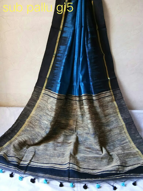  Ikkat Handloom Sarees