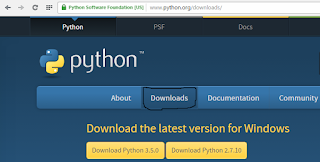 Instalasi program Python