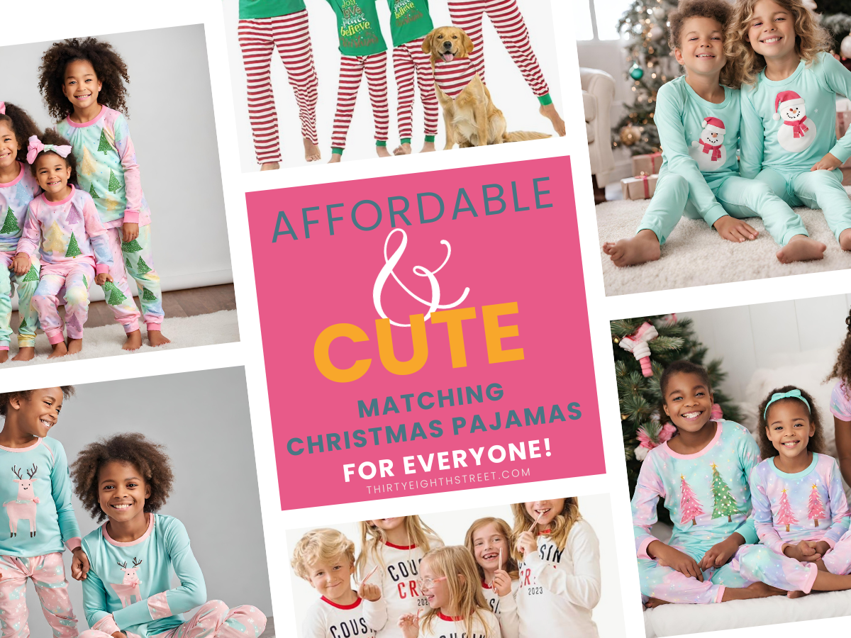 Jammies For Your Families® Merry & Bright Tree Pajama Collection