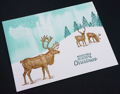 Heart's Delight Cards, MIF Inking Up the Holidays, Nature Sings, CAS, #simplestamping, Stampin' Up!