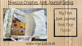 Nigezza Creates My First Junk Journal: Book Page Pocket