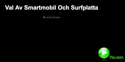 Val av smartmobil och surfplatta