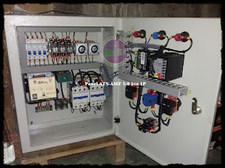 JUAL PANEL ATS AMF GENSET 5-8 KVA